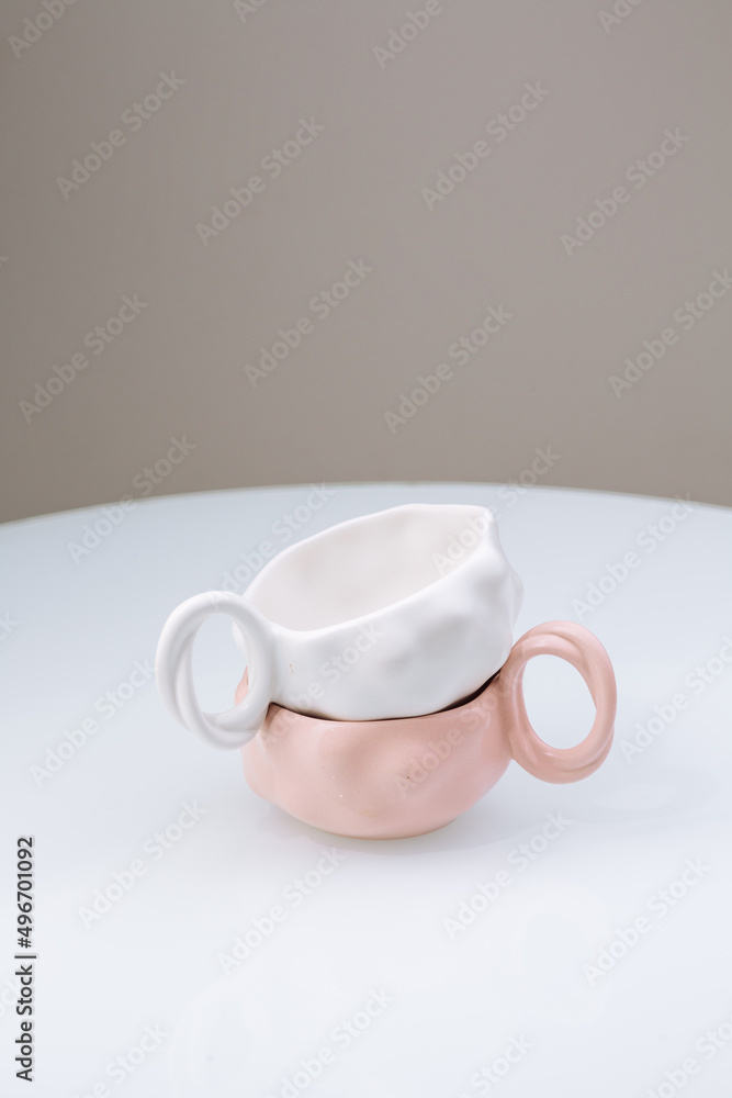 two cups on top of each other two cups on top of each other