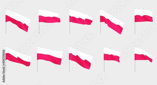 flags11setplPolish flags. Poland national waving flags. Vector Free Download flags11setplPolish flags. Poland national waving flags. Vector - GFXLoad