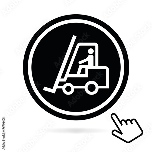 Logo chariot élévateur.