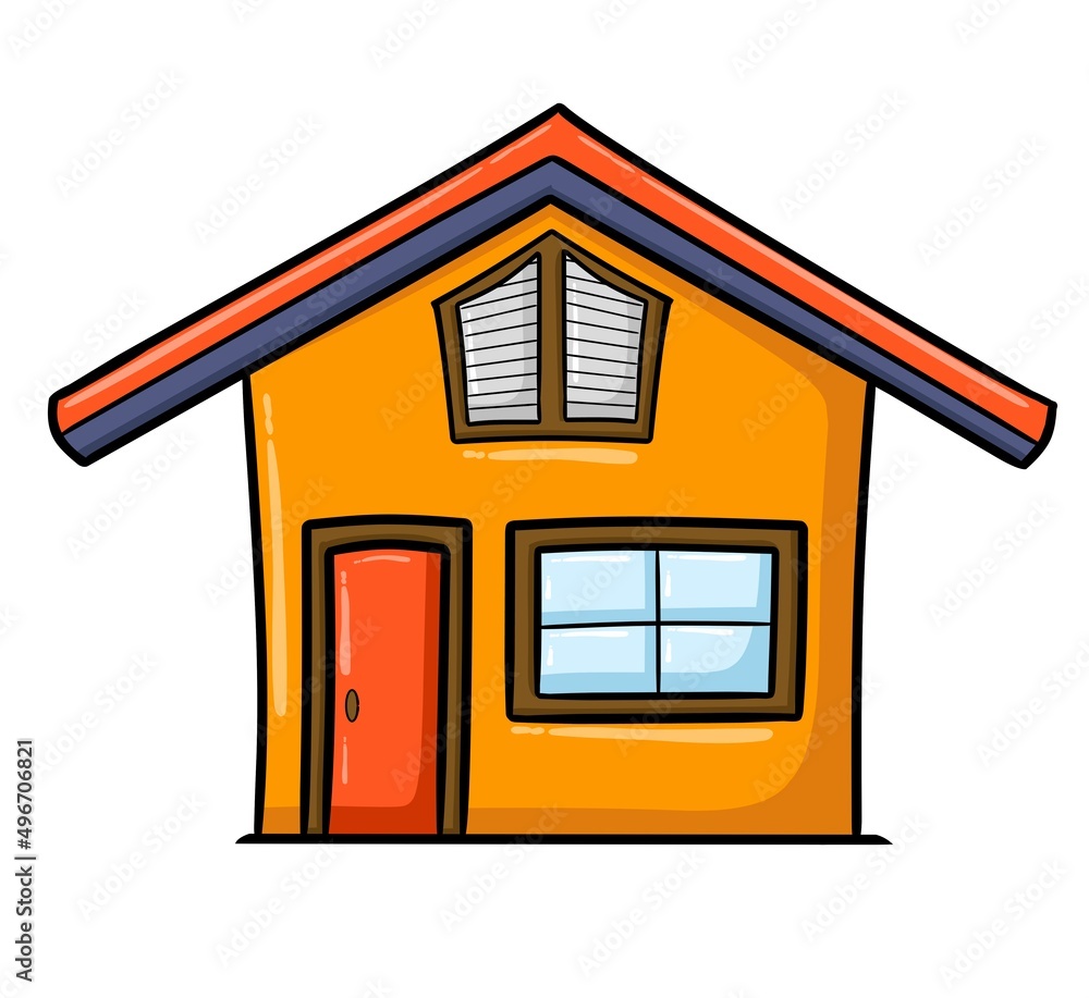 house cartoon house cartoon