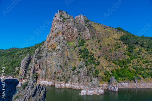 Salto del Gitano at Monfrague national park in Spain. photo