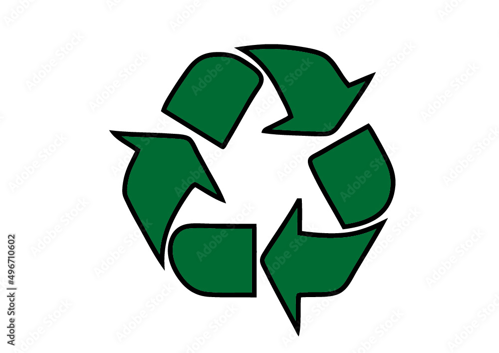 Fototapeta premium recycling symbol