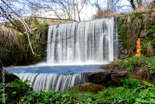 small waterfalls in city Bitola