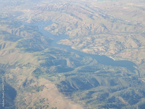 Flying Over Northern California