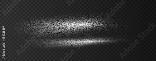 Sugar powder. Salt isolated flour vector background. White sugar snow texture