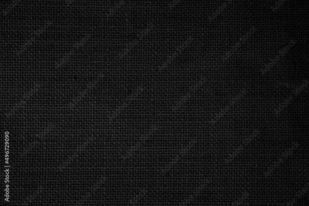 Black Hemp rope texture background. Haircloth wale black dark cloth wallpaper. Rustic sackcloth canvas fabric texture in natural. Black Hemp rope texture background. Haircloth wale black dark cloth wallpaper. Rustic sackcloth canvas fabric texture in natural.