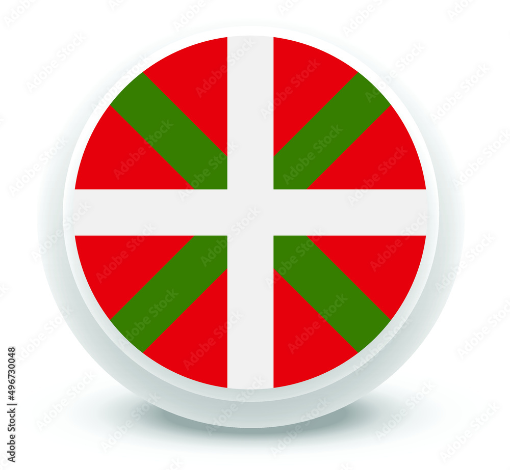 Obraz premium basque country Flag Vector