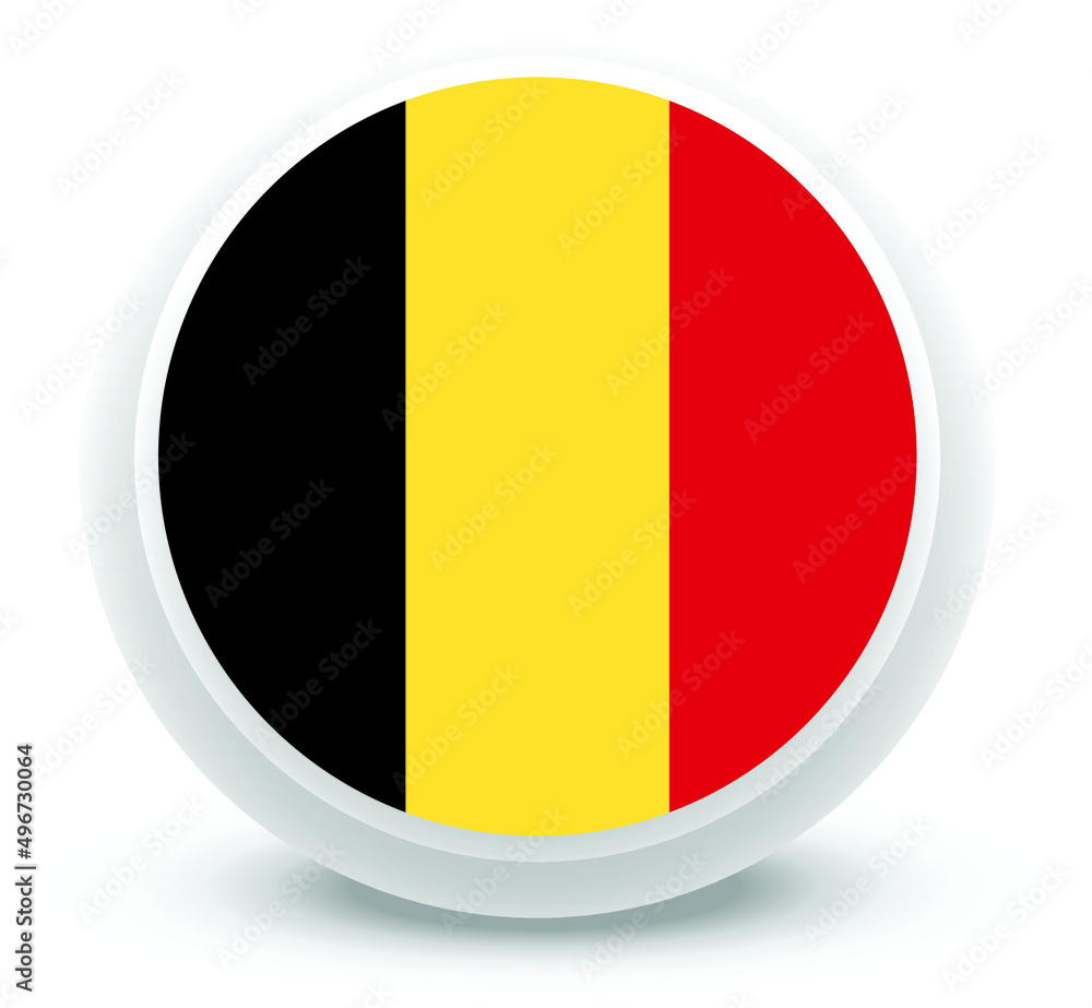 belgium country Flag Vector