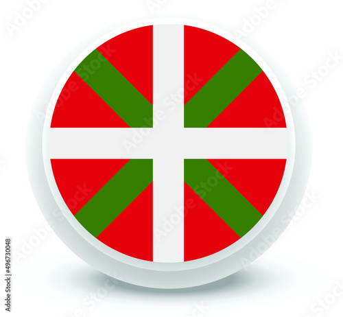 basque country Flag Vector