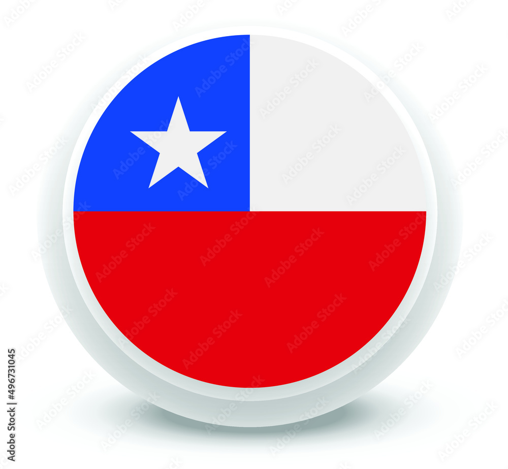 chile Flag Vector chile Flag Vector
