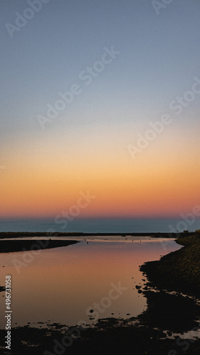 atardecer magallanico