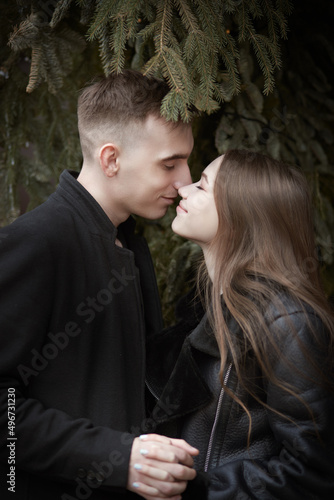 happy young couple