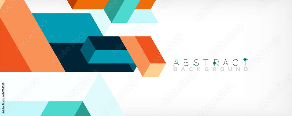 Abstract background. 3d cubes, cubic elements and blocks. Techno or business concept for wallpaper, banner, background, landing page Abstract background. 3d cubes, cubic elements and blocks. Techno or business concept for wallpaper, banner, background, landing page