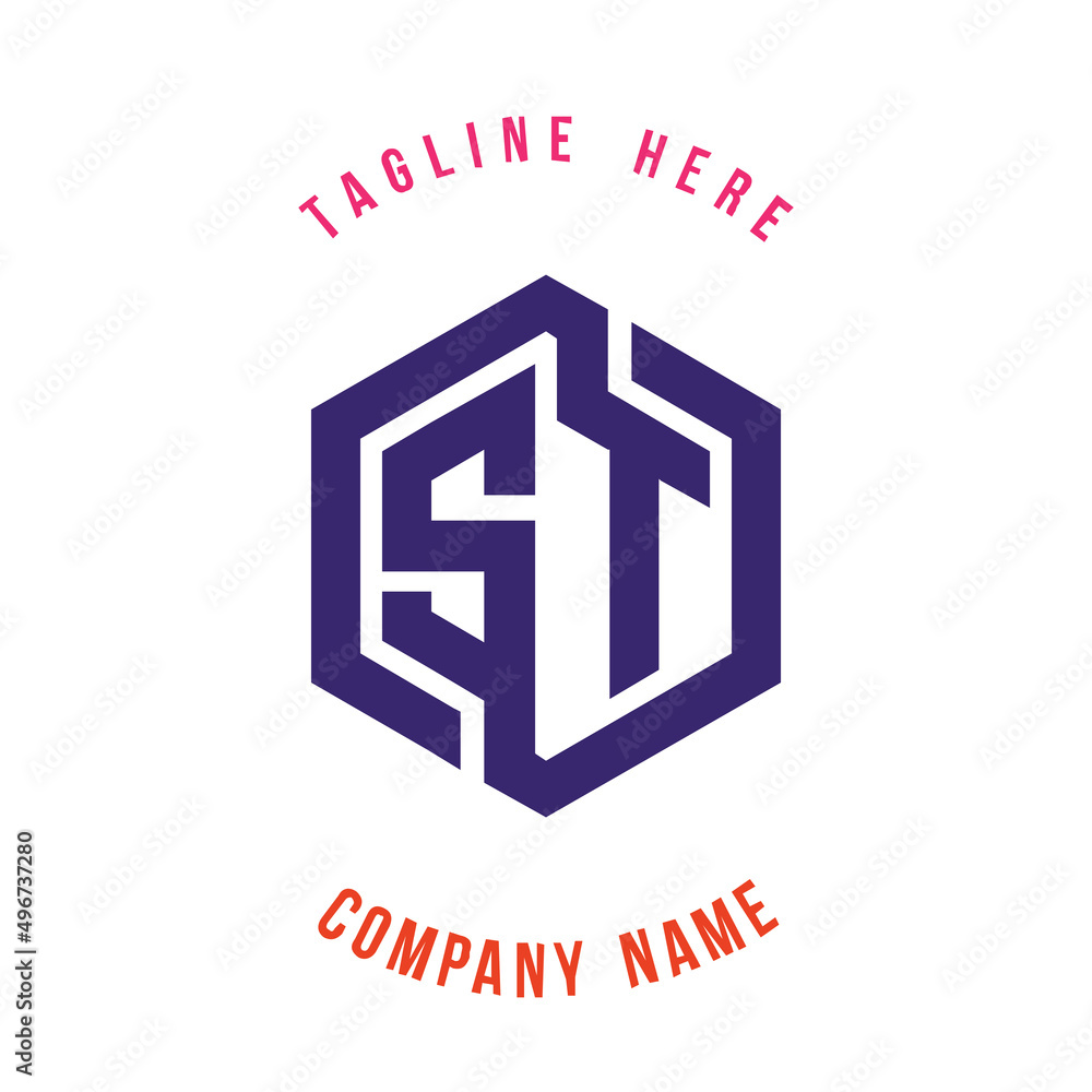 ST lettering logo is simple, easy to understand and authoritative ST lettering logo is simple, easy to understand and authoritative
