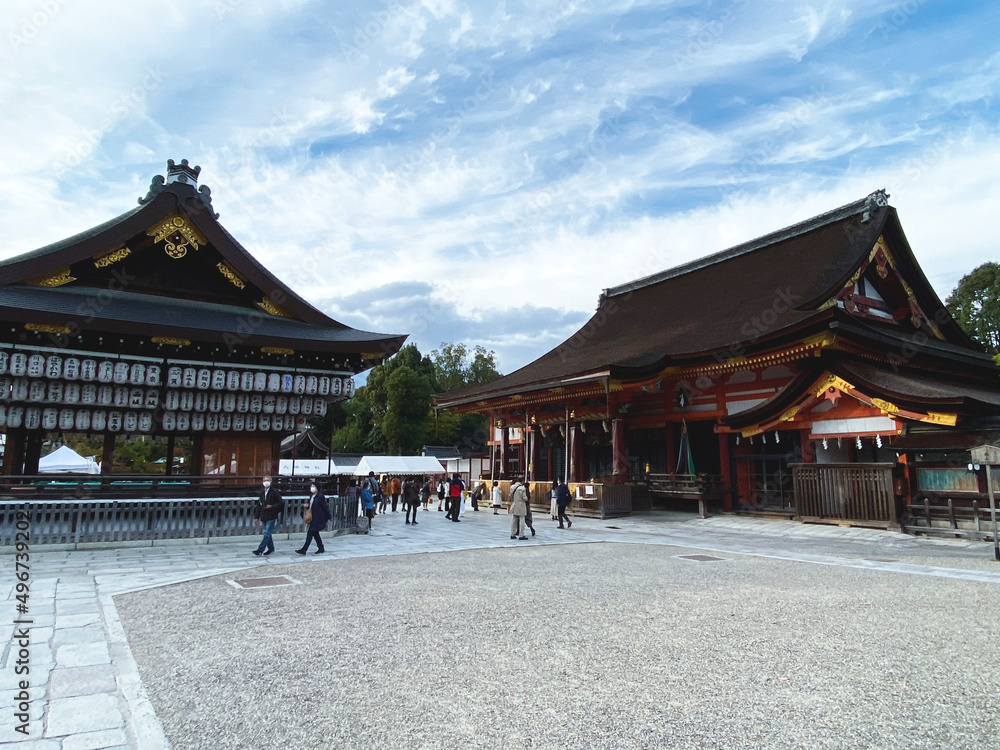 Yasaka jinjya Shrine in Kyoto