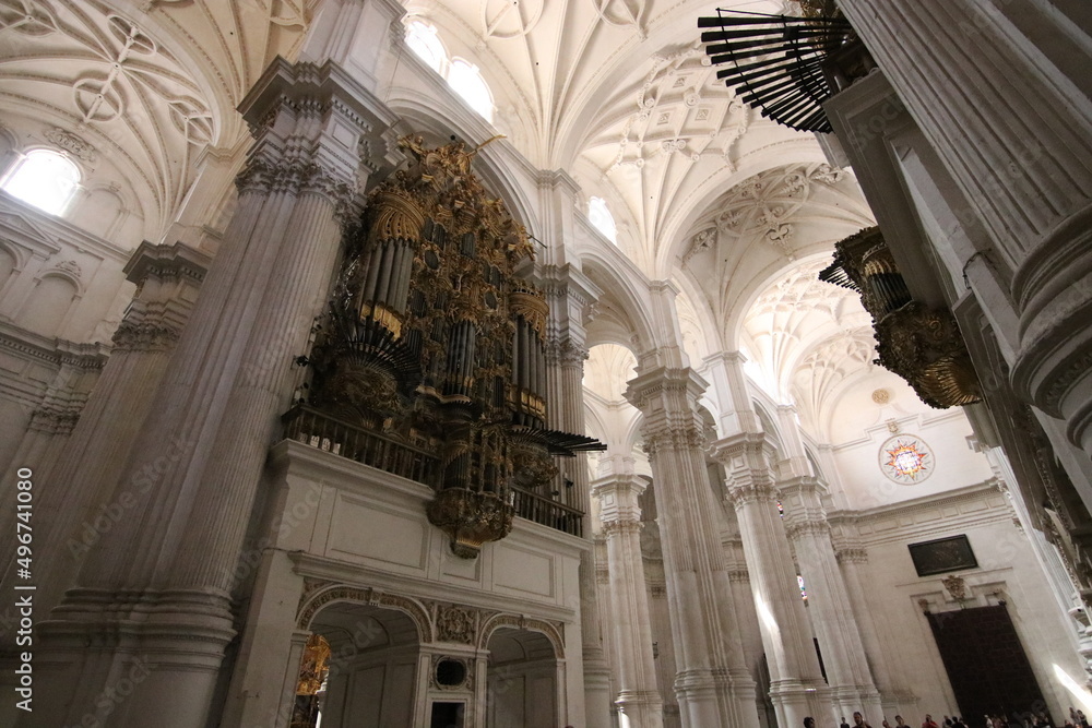 Fototapeta premium グラナダ大聖堂、カテドラル、グラナダ、スペイン