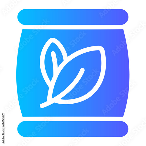 fertilize gradient icon