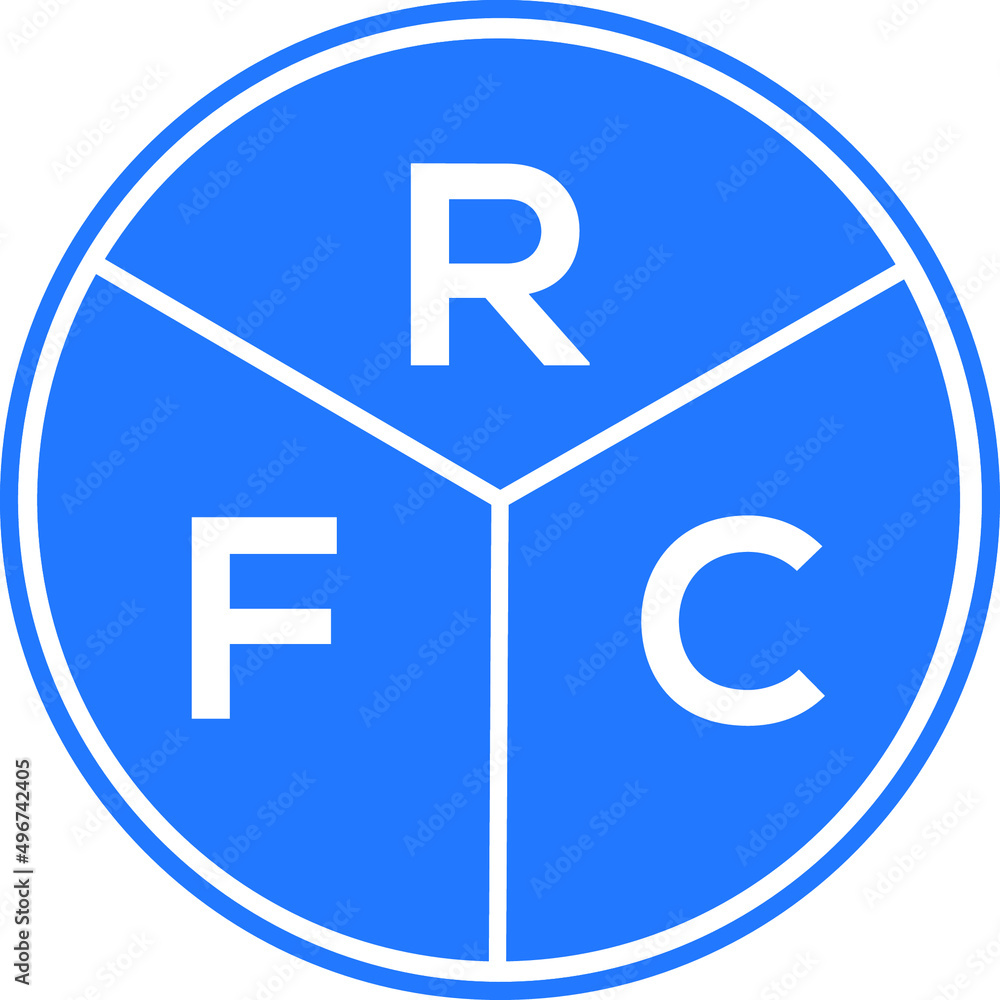 RFC letter logo design on white background. RFC creative circle letter logo concept. RFC letter design.
RFC letter logo design on white background. RFC creative circle letter logo concept. RFC letter design.
