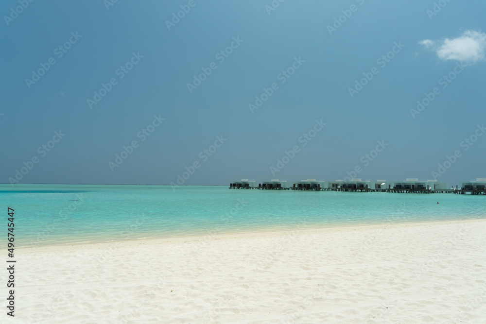 White beach in Maledives