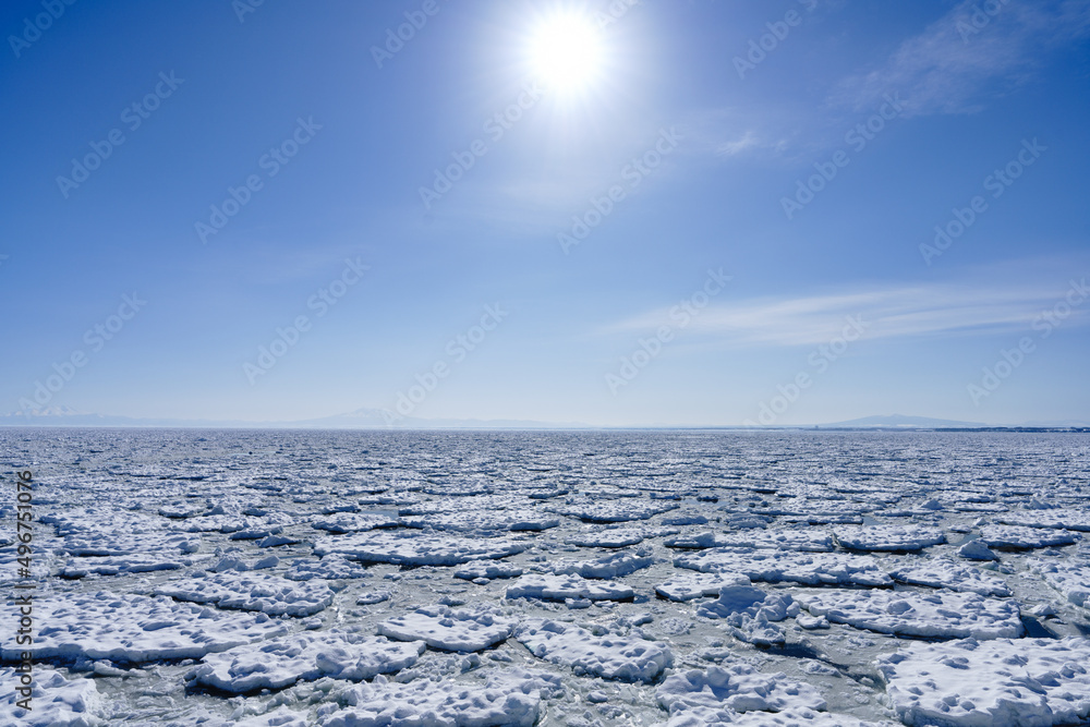 北海道網走の流氷 北海道網走の流氷