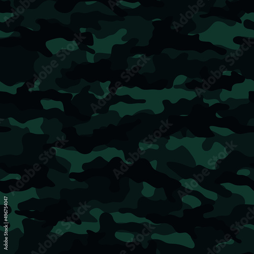 Dark print. Camouflage. Pattern for printing.