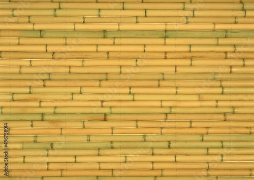 Horizontal layout of bamboo close-up.Texture or background