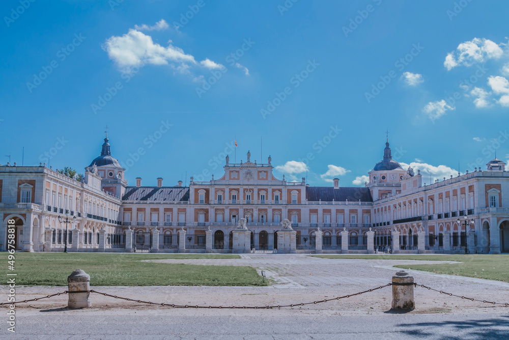 Fototapeta premium Royal Palace of Aranjuez in Aranjuez, Madrid, Spain, Europe