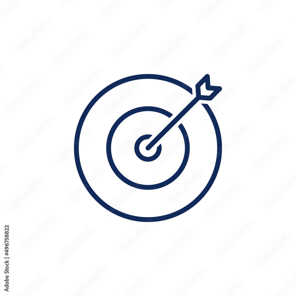 Target, marketing, aim icon modern vector illustration template design symbol sign isolated on White background. Target, marketing, aim icon modern vector illustration template design symbol sign isolated on White background.