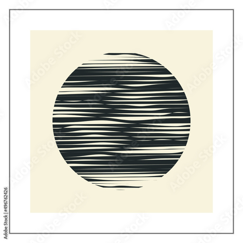 Abstract vector background design. Minimalist design.  Cover design vector for wall decoration, postcard, brochure design, story template, social media posts and photos.