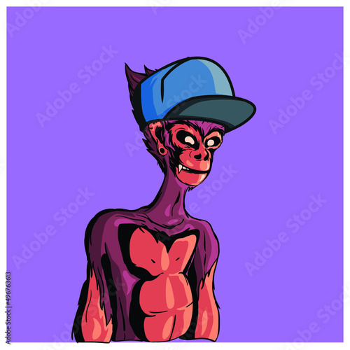 monkey character	