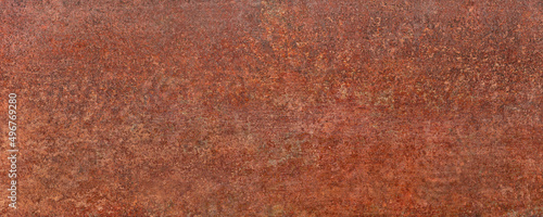 rusty metal texture, panora...