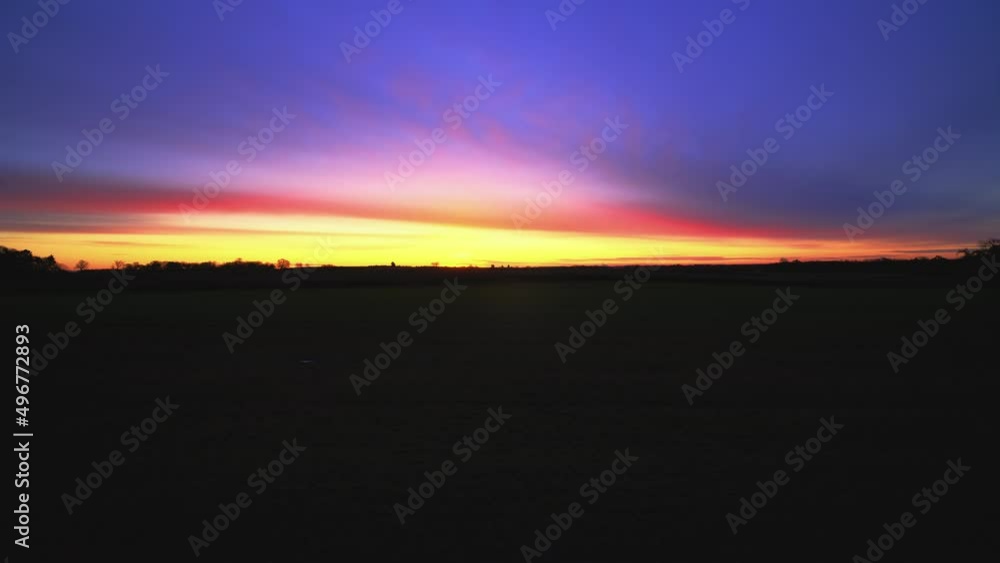 beautiful sunset in the countryside beautiful sunset in the countryside