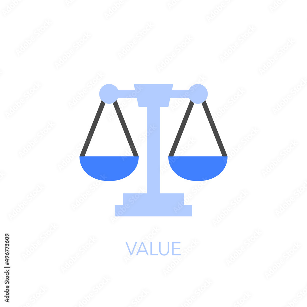 Simple visualised value symbol with a weight. Easy to use for your website or presentation. Simple visualised value symbol with a weight. Easy to use for your website or presentation.