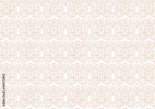faint_touch_pattern_hand_drawn_background_apricot_orange_color