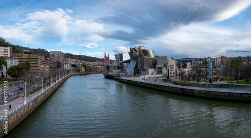 Guggenheim Museum Bilbao is museum of modern and contemporary art. © Fernando