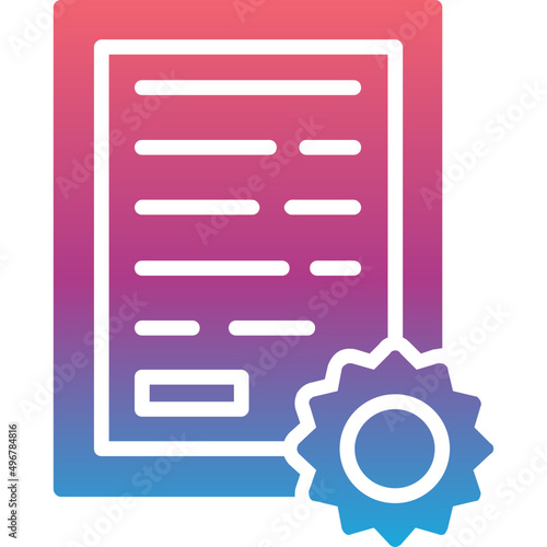 Certificate Icon
