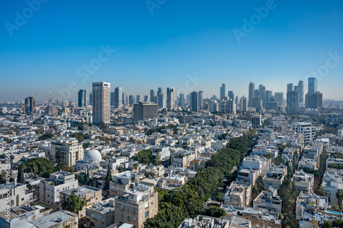 Tel Aviv Skyline view   Israel.