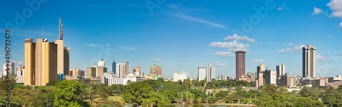 Nairobi Skyline Panorama, Kenya photo