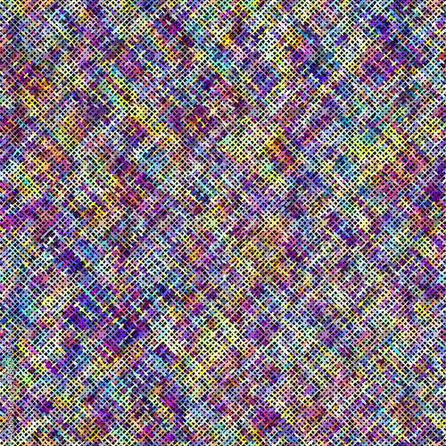 Imitation of a texture of rough canvas. Seamless pattern.