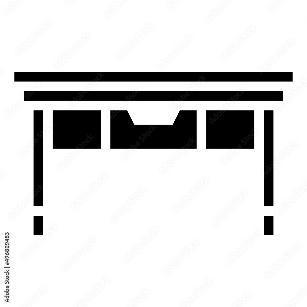 KITCHEN TABLE glyph icon,linear,outline,graphic,illustration KITCHEN TABLE glyph icon,linear,outline,graphic,illustration