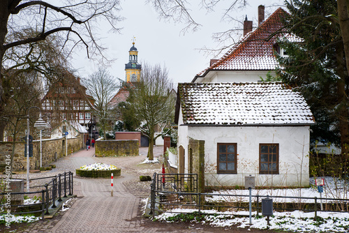 Rinteln Wallgasse winterlich photo