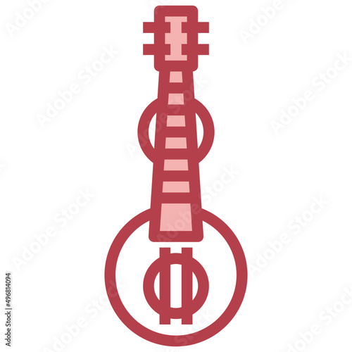 VEENA red line icon,linear,outline,graphic,illustration