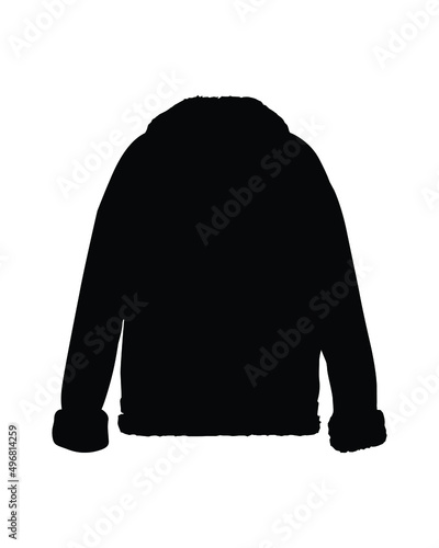 Hoodies for both men and women. Hoodie or woolen sweater icon vector isolated.