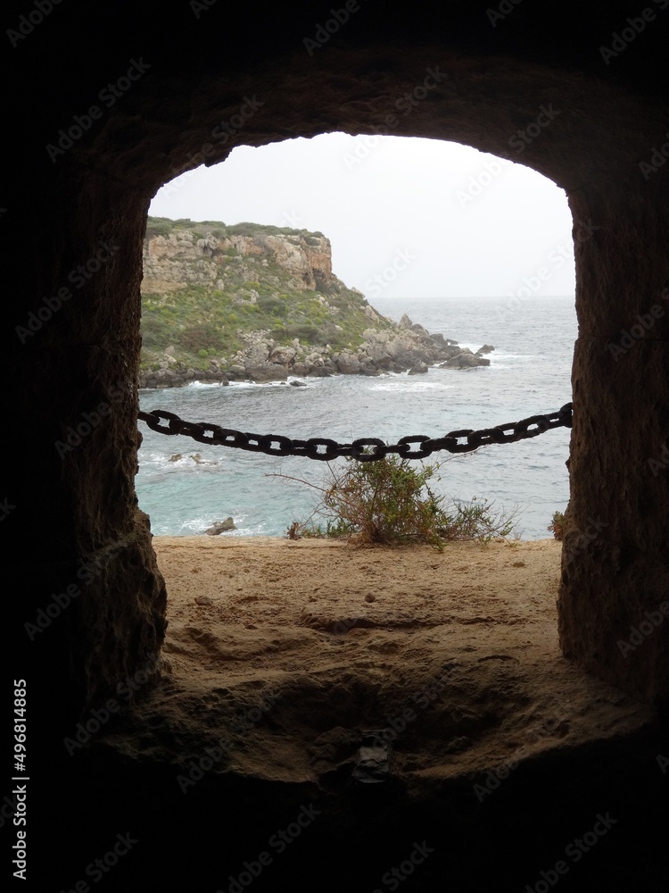 Fototapeta Fortaleza de la Mola, Mahón, Menorca, Islas Baleares, España
