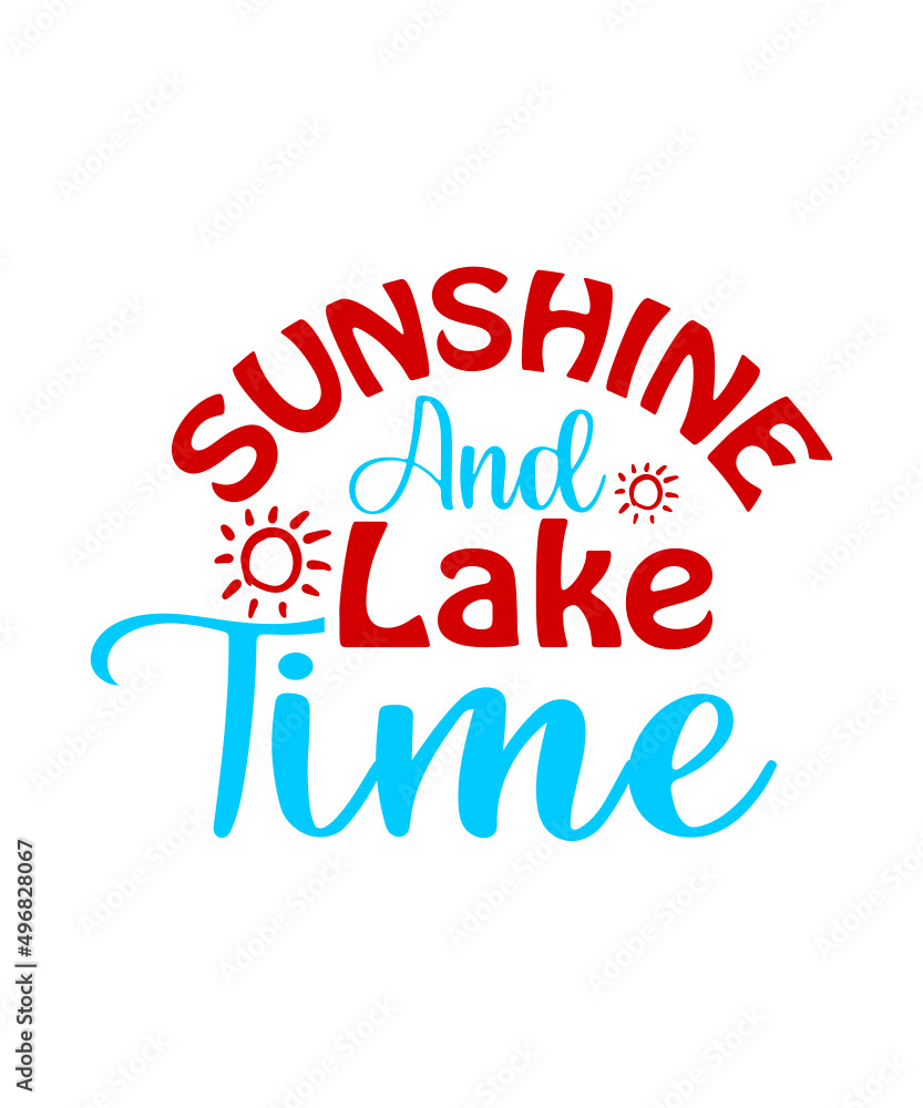 FotoMural Lake SVG Bundle lake life svg quotes svg family svg Camping ...