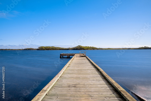 Jetty on the Esplanade in Strahan