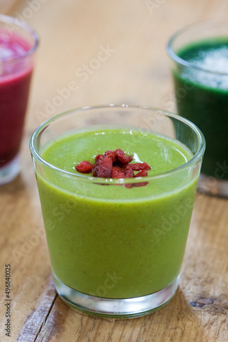 Healthy green smoothie