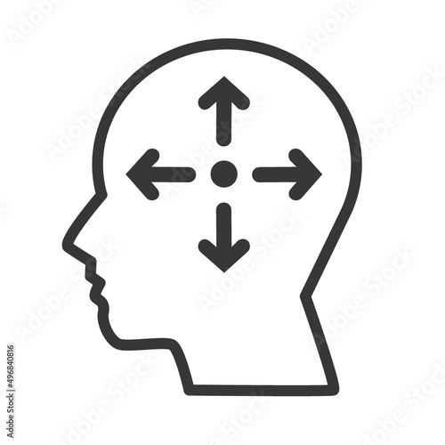 icon mindset and decision making photo
