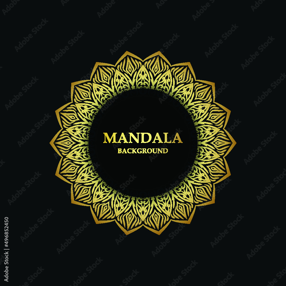 Naklejka premium Luxury Mandala Design eps 