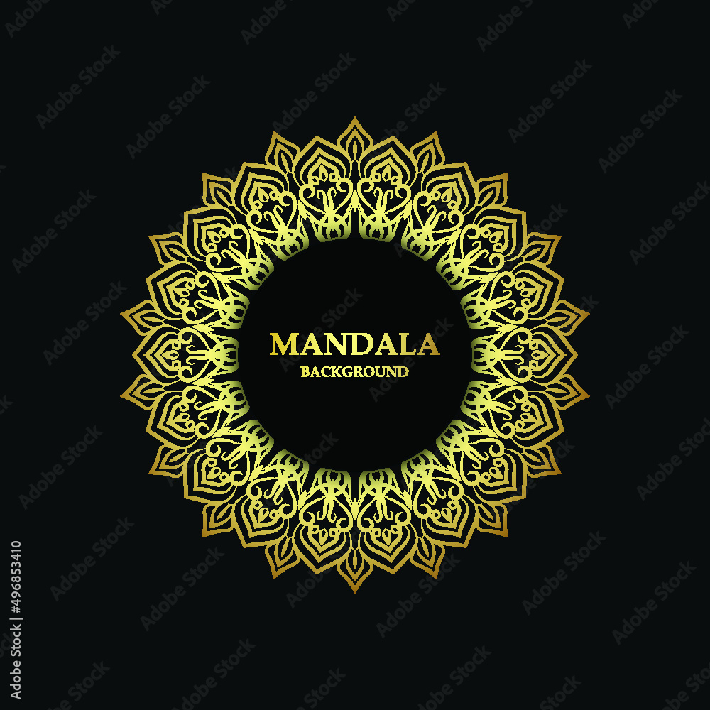 Naklejka premium Luxury Mandala Design eps 